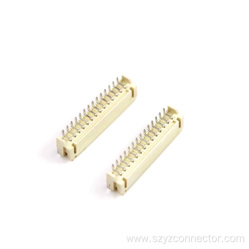 White connector needle holder horizontal sticker 14P
